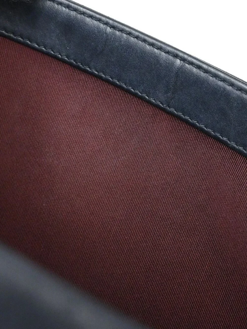 Boy Chanel Navy Shearling